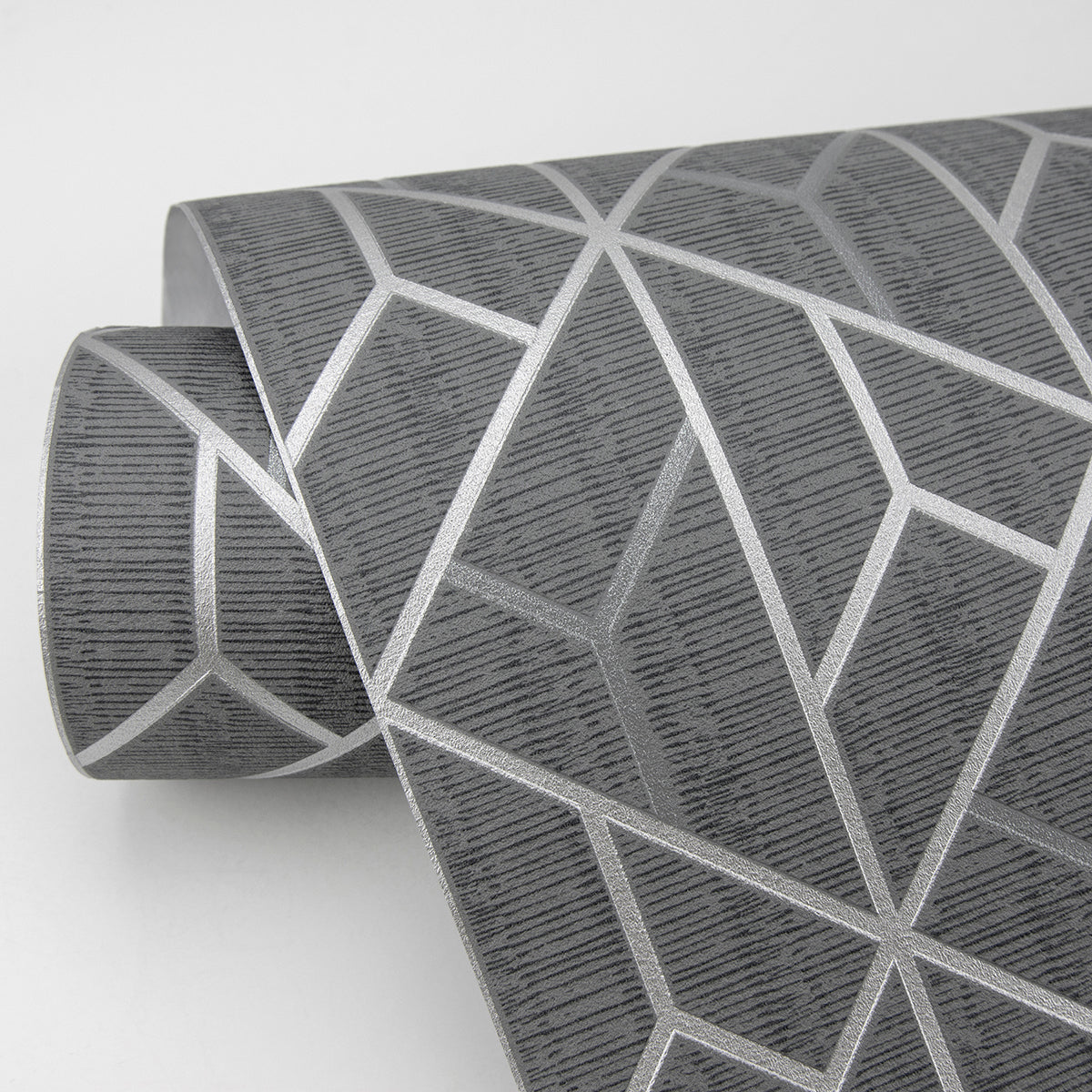 Grey Geometric REDUCED Double Roll