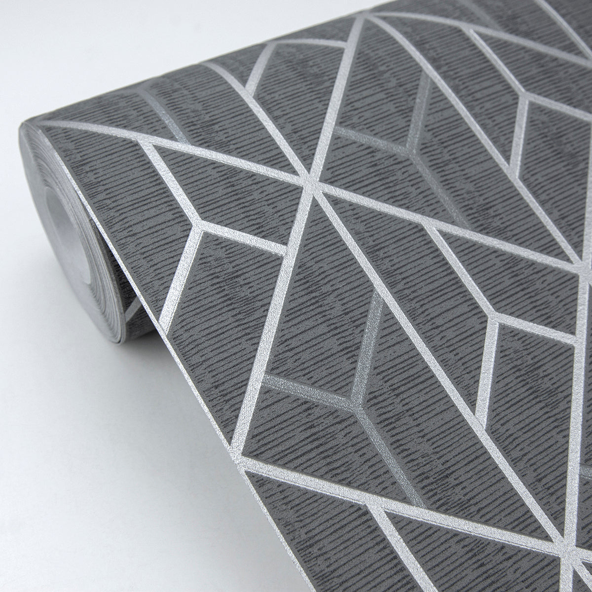 Grey Geometric REDUCED Double Roll