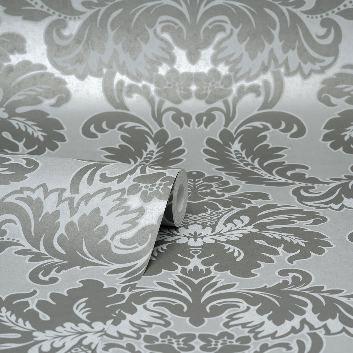 Grey Damask