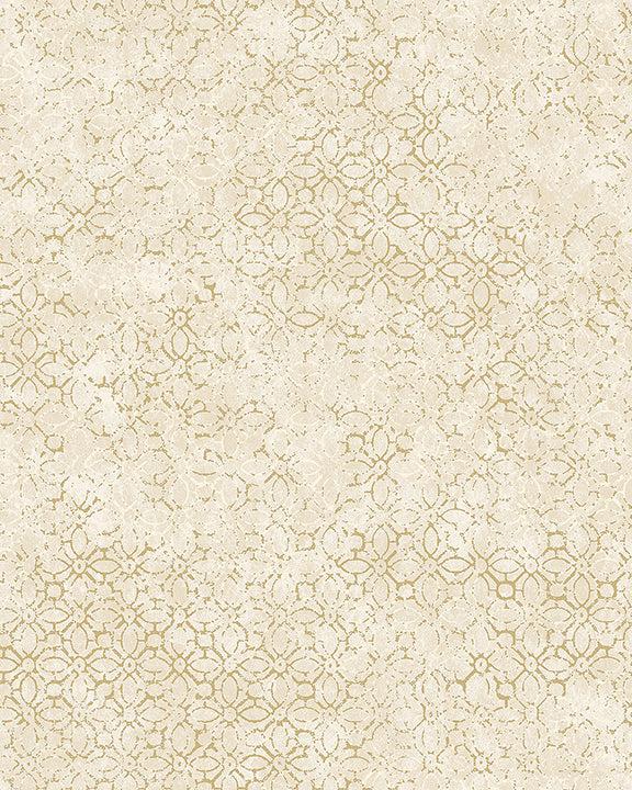 Champagne Metallic Floral -CLEARANCE