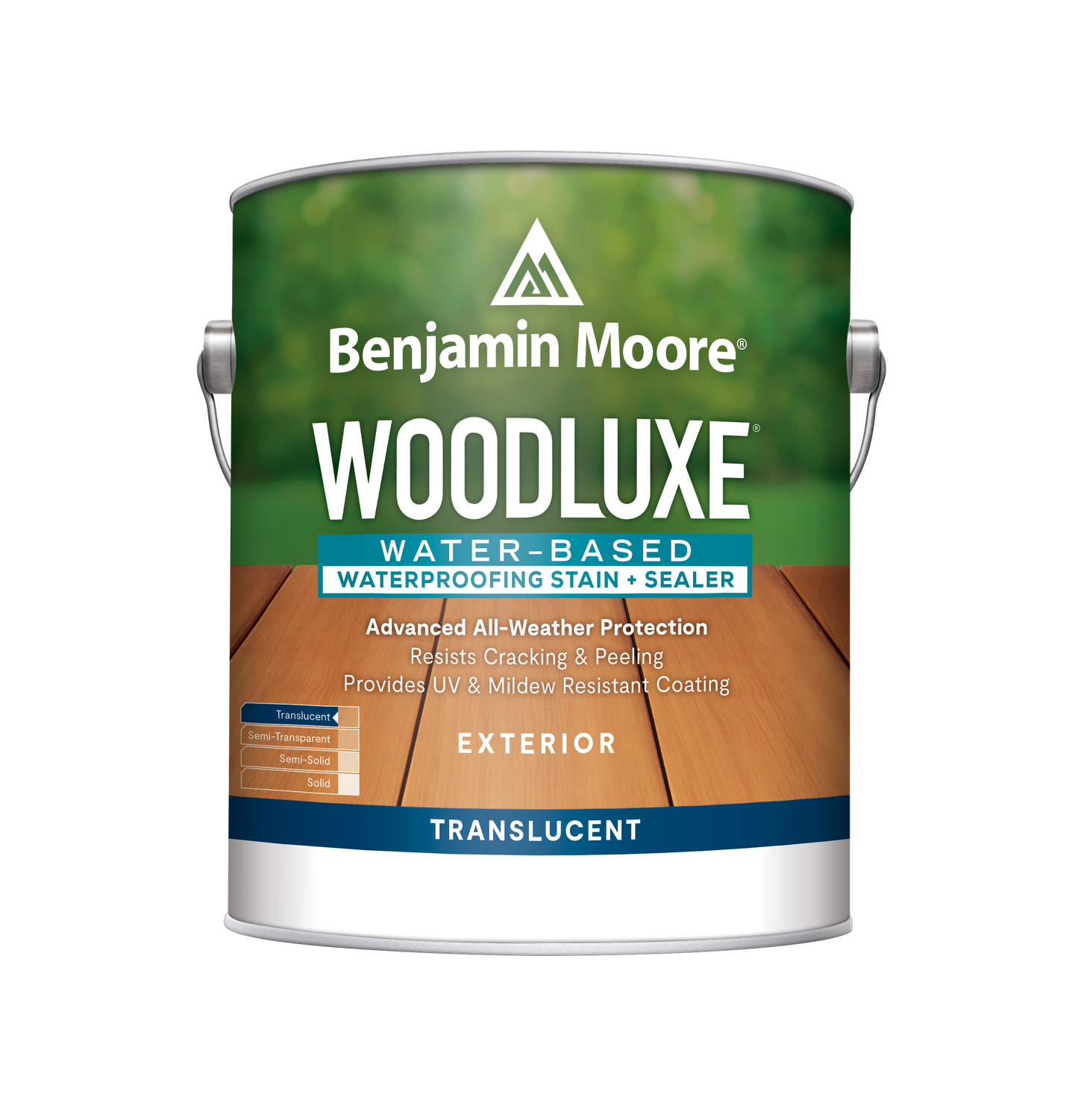 Woodluxe Water-Based Waterproofing Stain + Sealer - Translucent (K691)